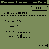 Edit Cardio Routine