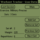 Edit Weight Routine